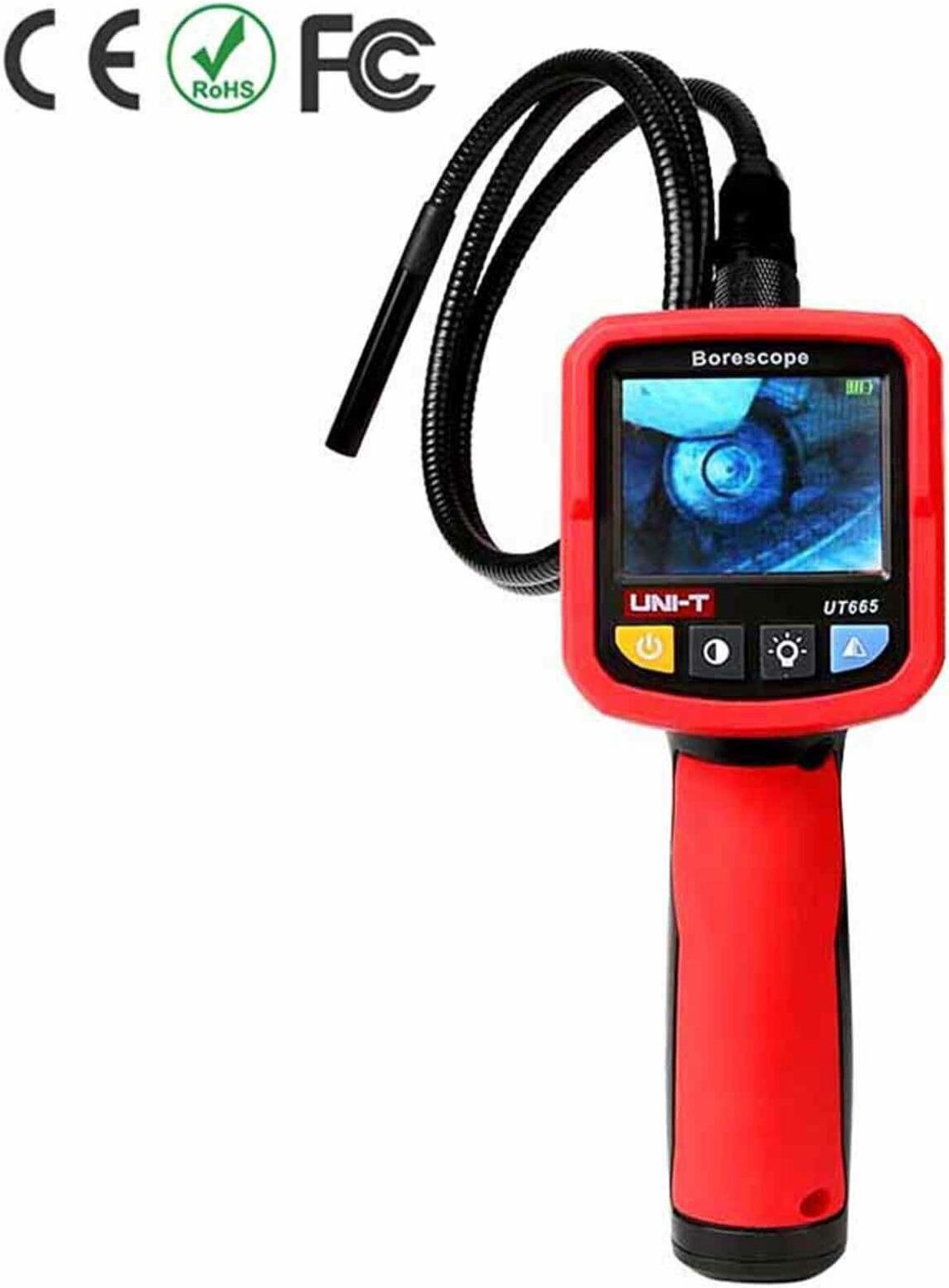 UNI-T UT665 Borescope Waterproof Probe Industrial Pipeline Detector Kd