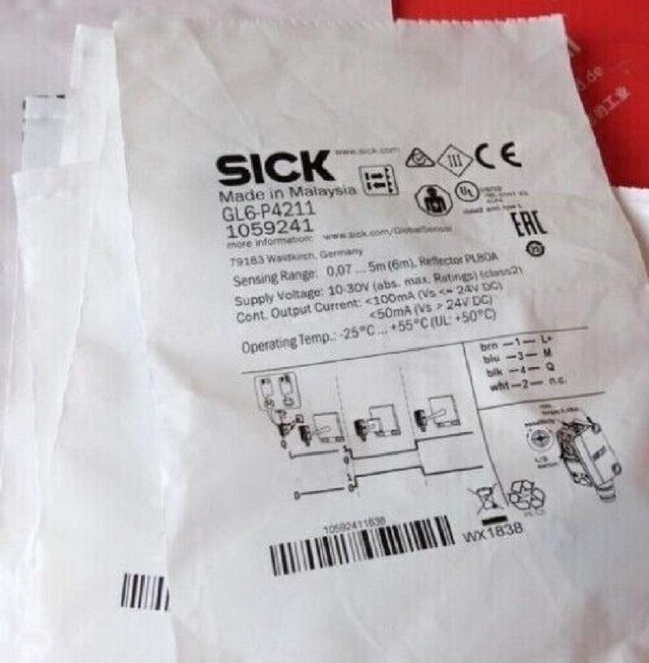 NEW Sick Photoelectric Sensor GL6-P4211