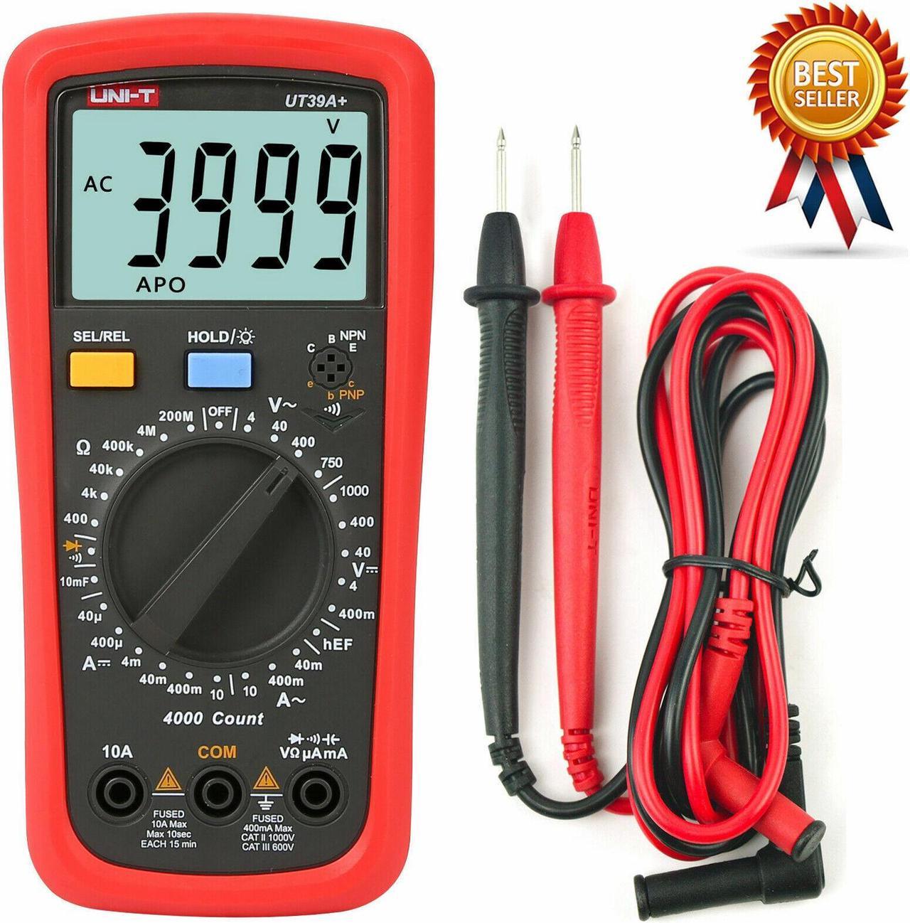 UNI-T UT39A+ Modern Digital Multimeter High Voltage ProtectionKd