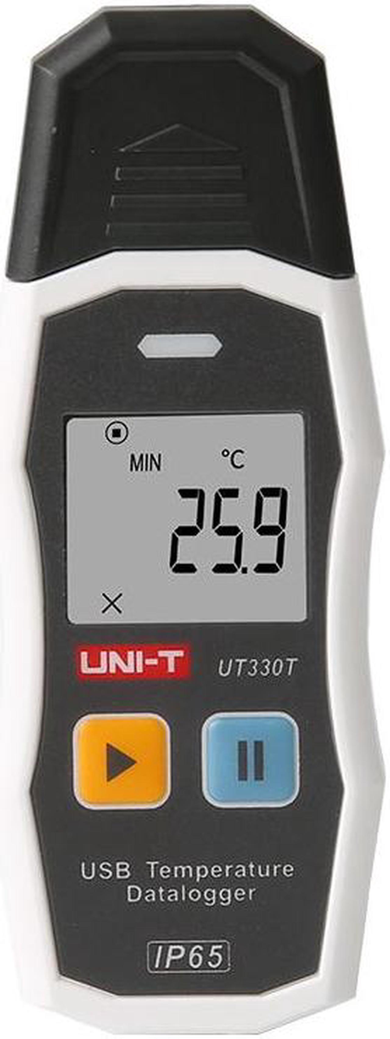 UNI-T UT330T Electronic Digital Thermometer Hygrometer LED Screen USB RecorderK