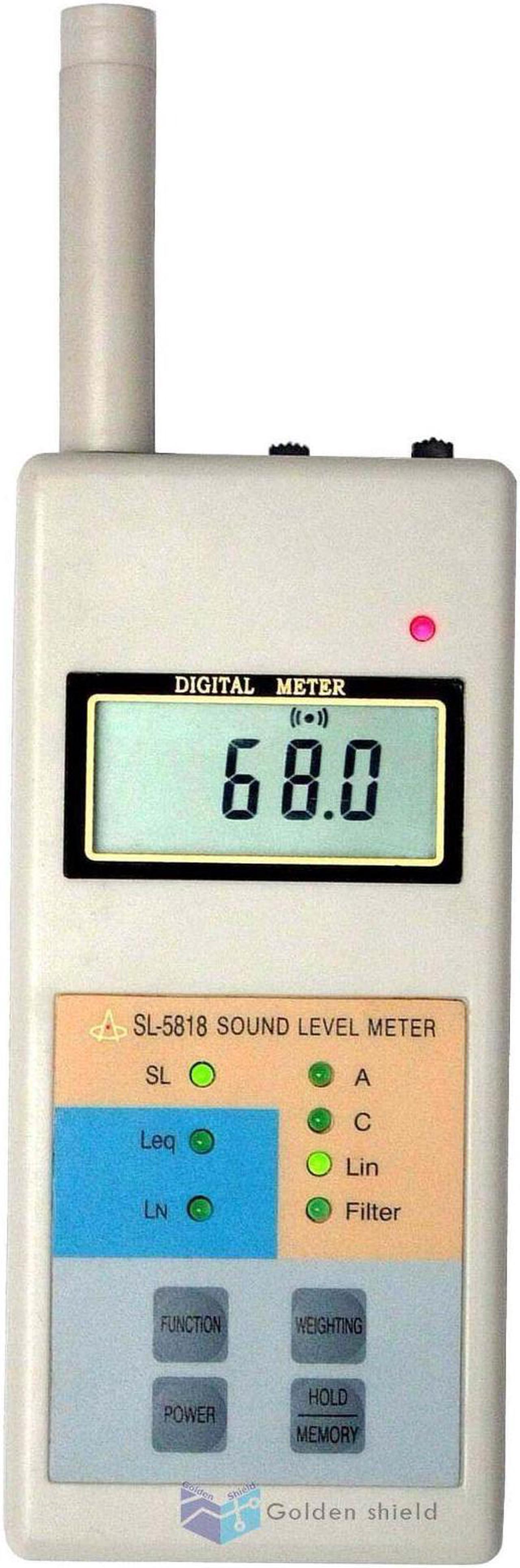 LANDTEK SL5818 Digital LCD Sound Noise Level Meter Decibel Monitor TesterKd