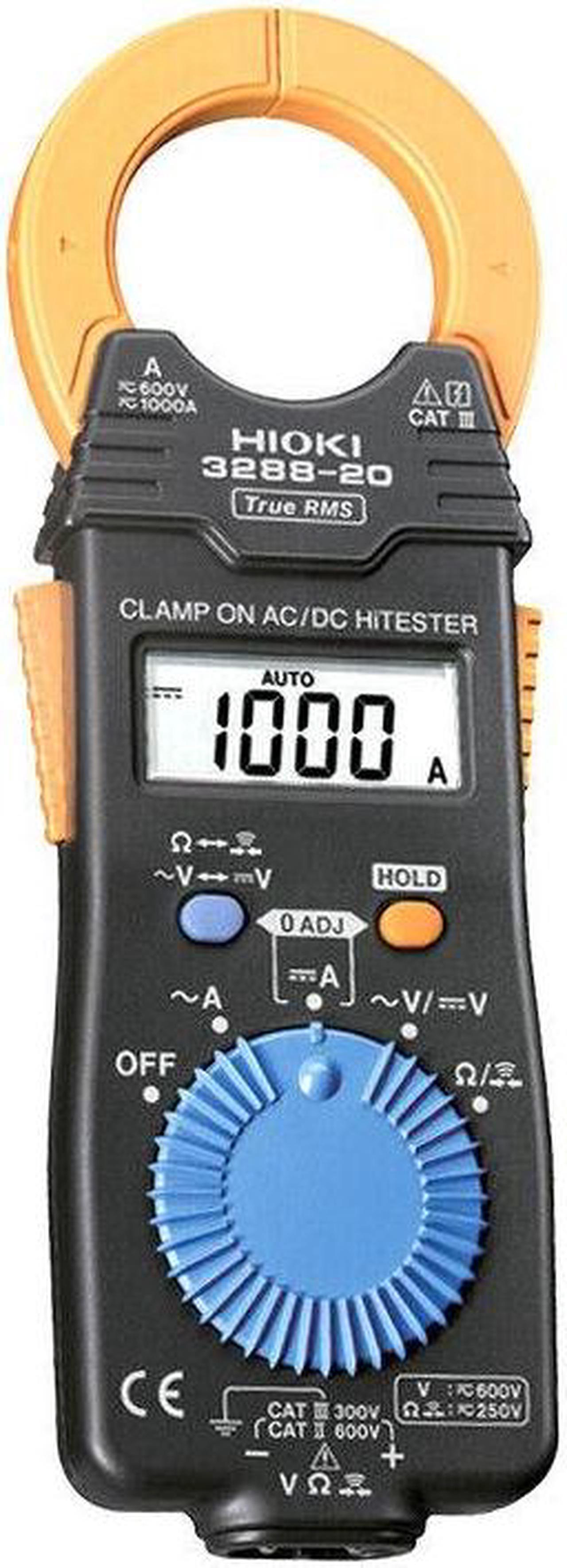 HIOKI 3288-20 AC/DC Clamp Meters True RMS Continuity Check Functions