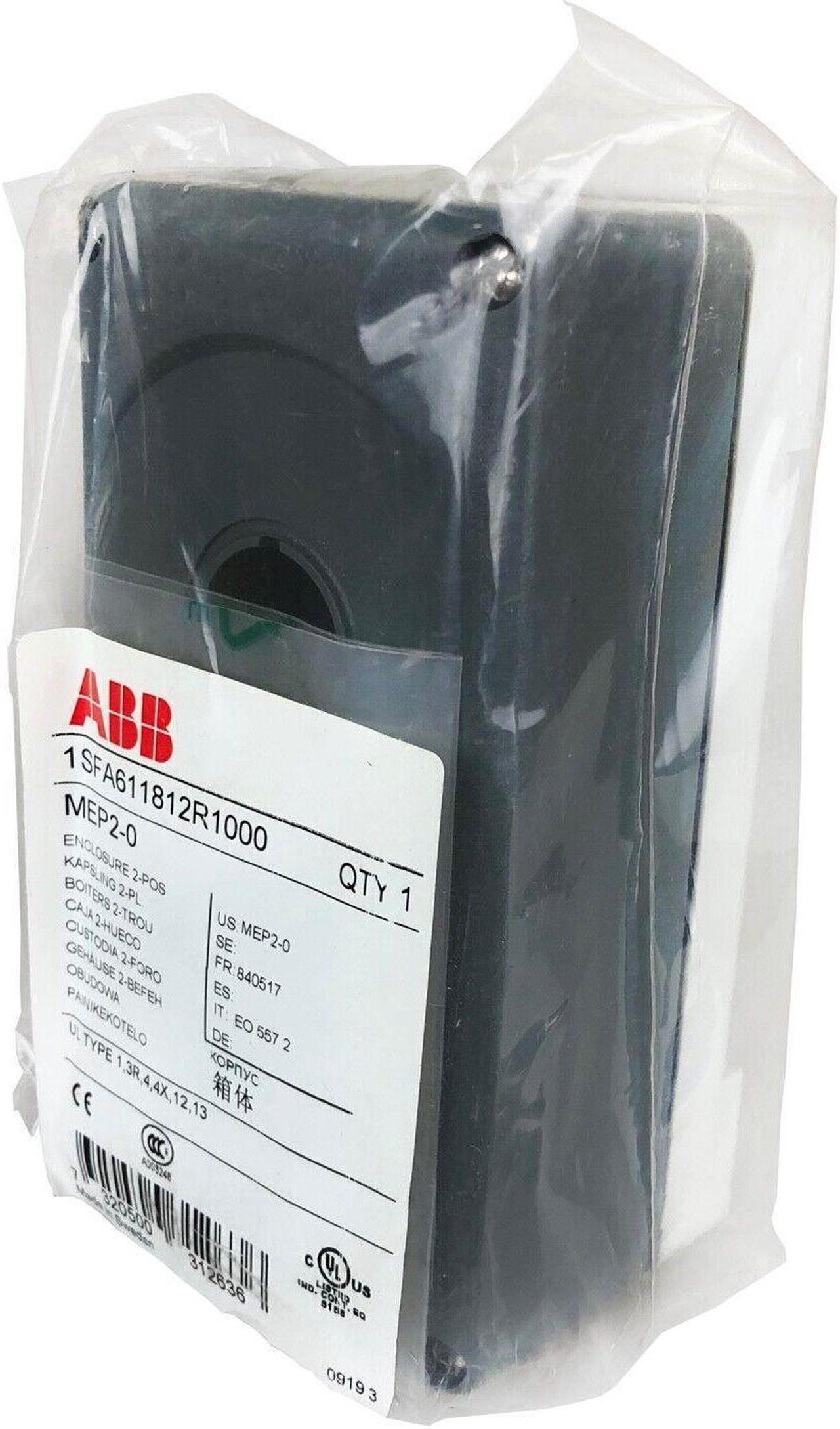 ABB MEP2-0 Plastic Enclosure 2 PositionsKD