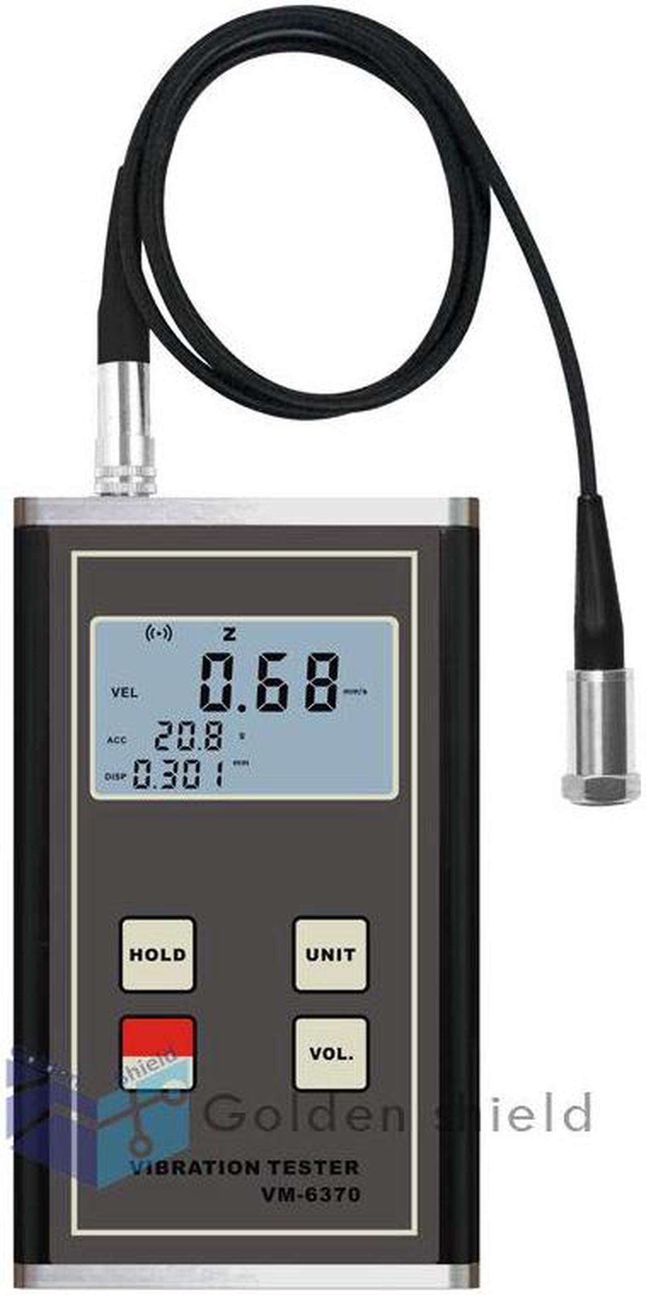 LANDTEK VM-6370 Digital Vibration Meter Imbalance and Deflecting TesterKd