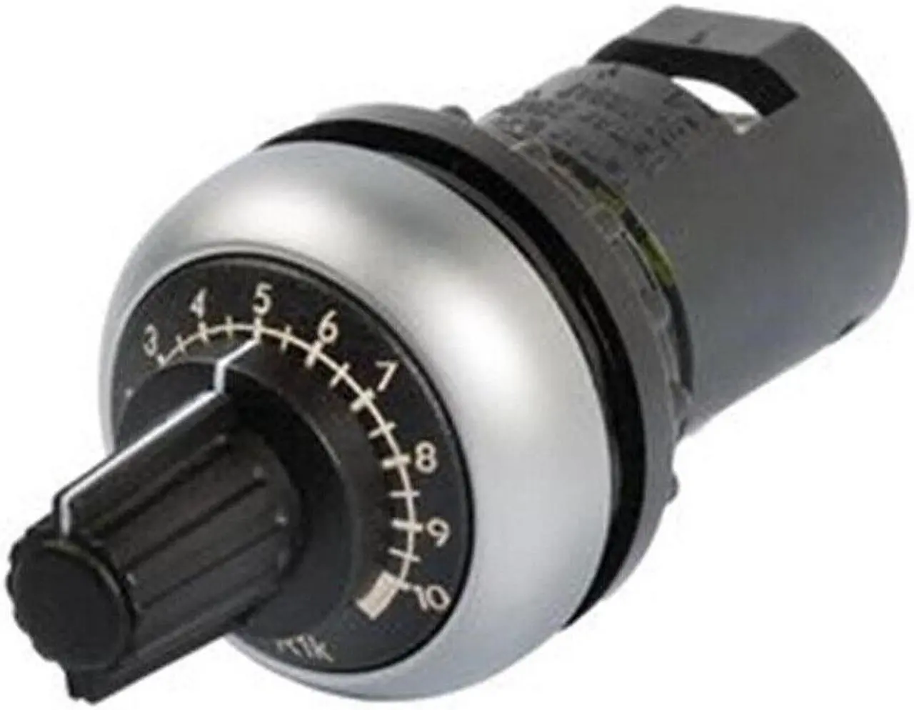 Alt view image 2 of 4 - 1PCS EATON M22-R1K Potentiometer 22mm Diameter Silver Bezel KD