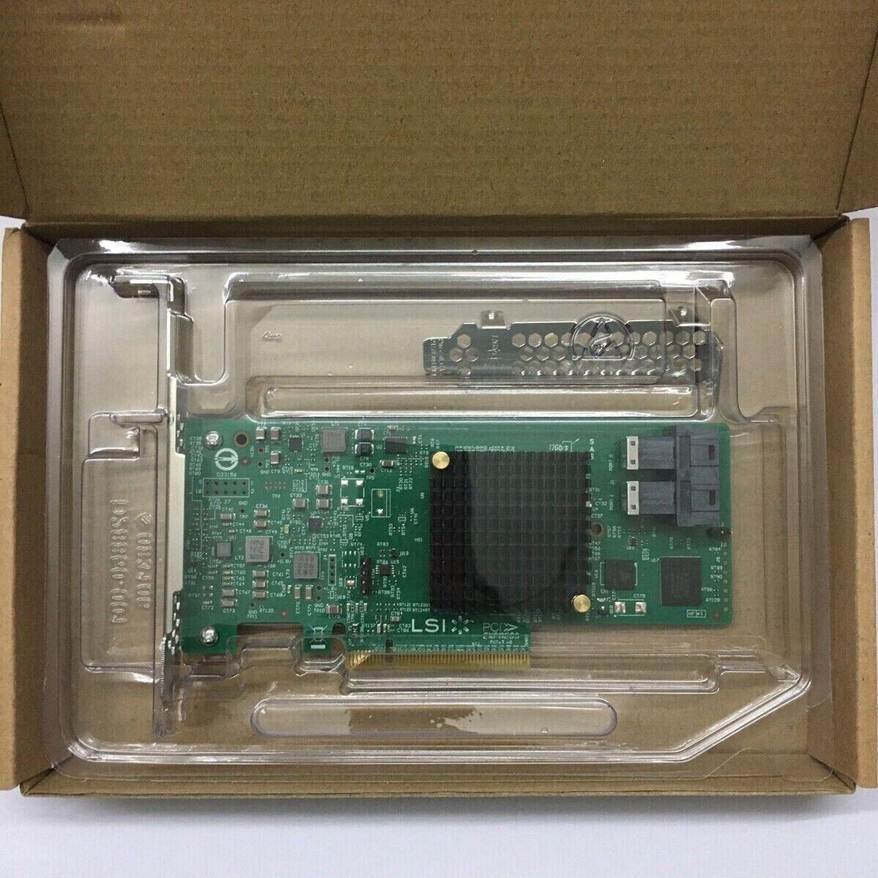 LSI SAS3008 9300-8I IT-Mode HBA JBOD PCI-E 3.0 SATA / SAS 8-Port SAS3 12Gb/s