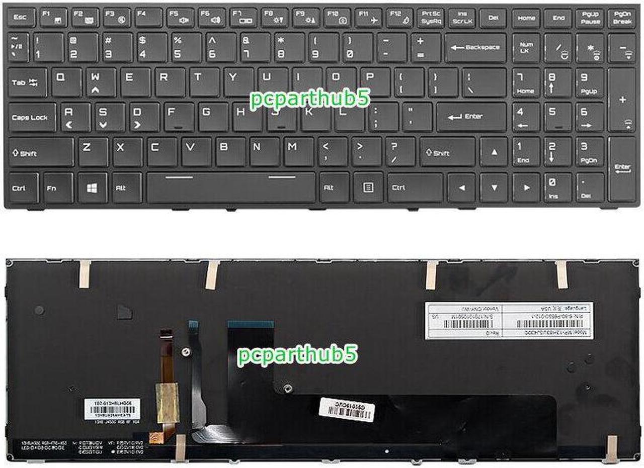 New Clevo P655HP6-G P670HS-G P670HP6-G P671HP6-G Keyboard US Colorful Backlit