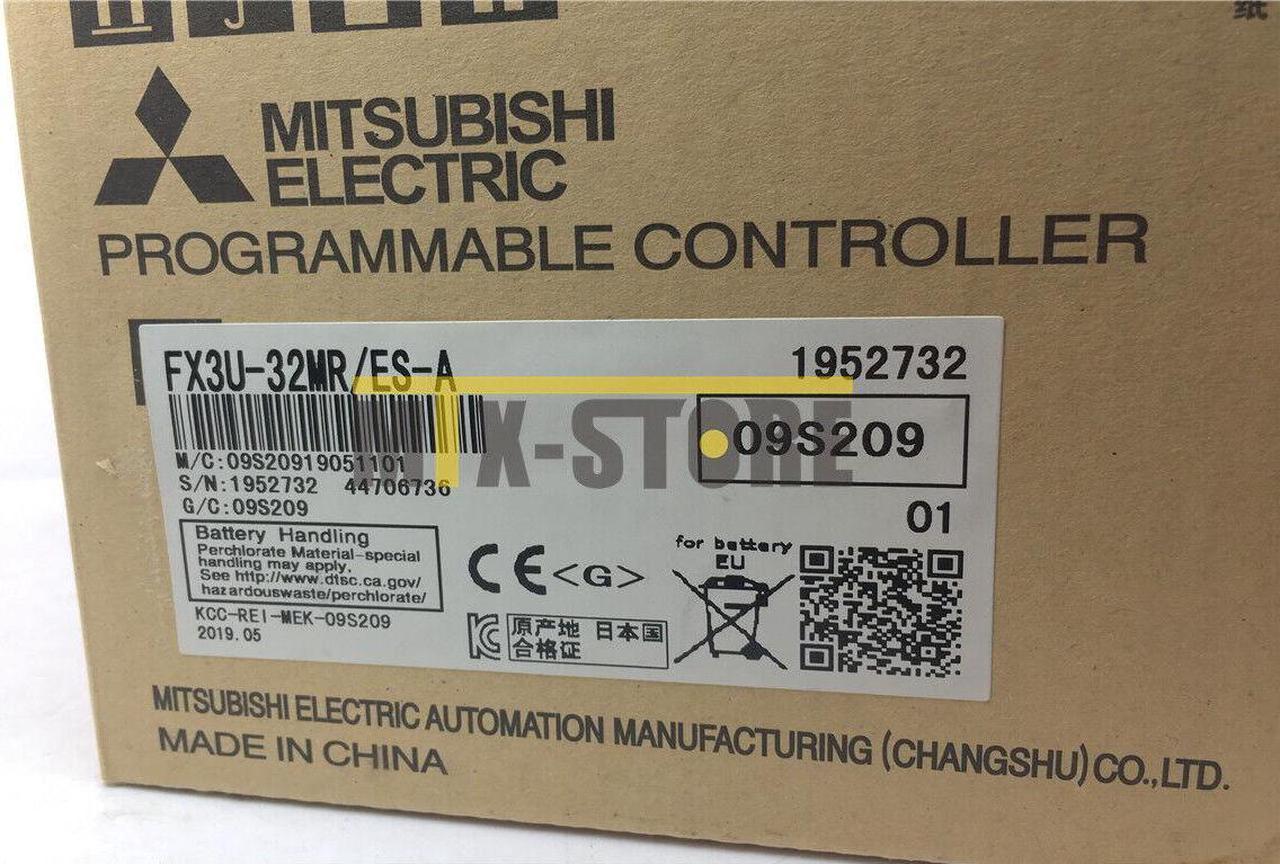 1pcs Mitsubishi PLC Module FX3U-32MR/ES-A New IN BOX FX3U-32MR-ES-A