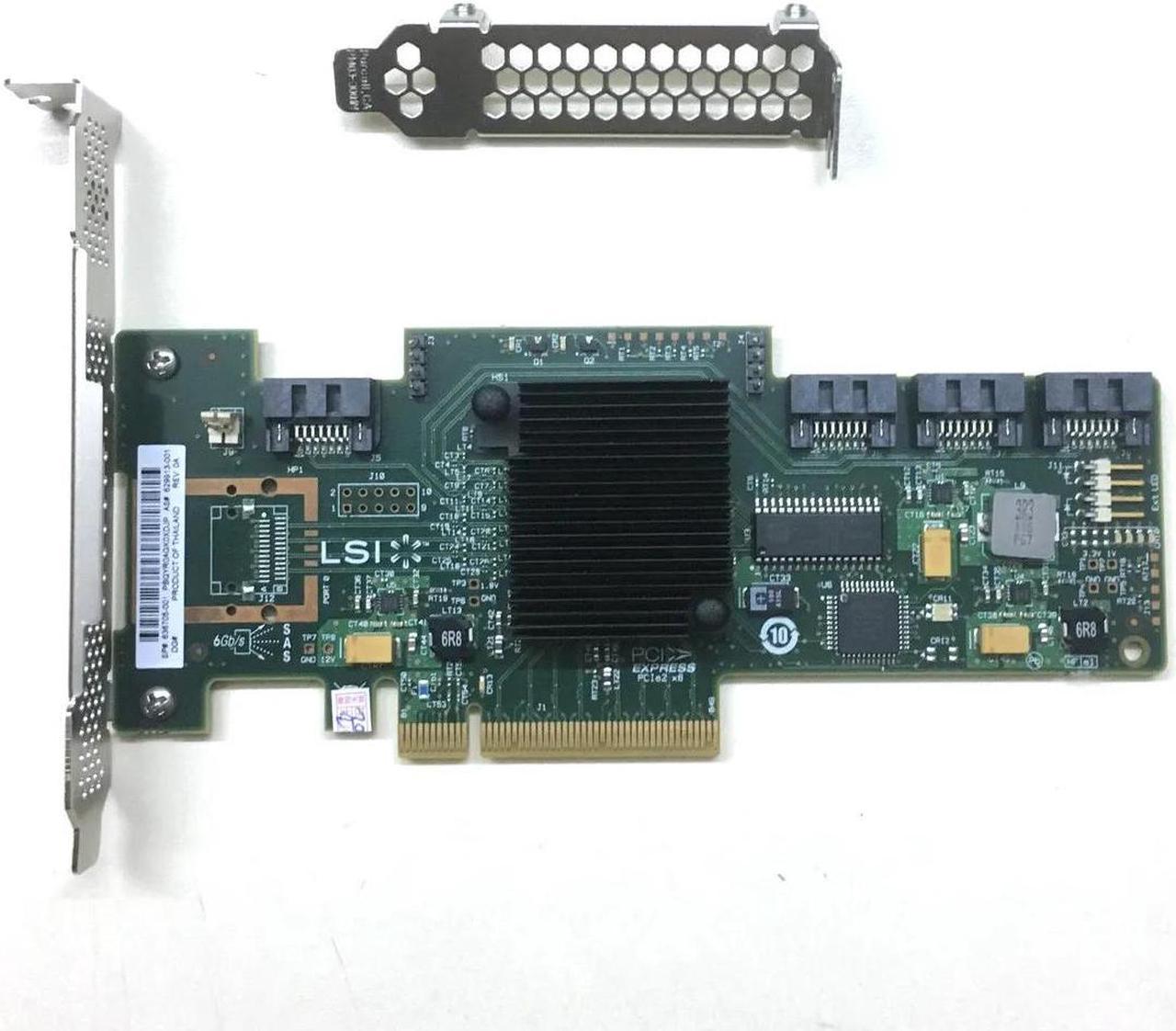 LSI 9212-4i SAS 6GB 4-port RAID STORAGE CONTROLLER CARD 0/1/1E/10