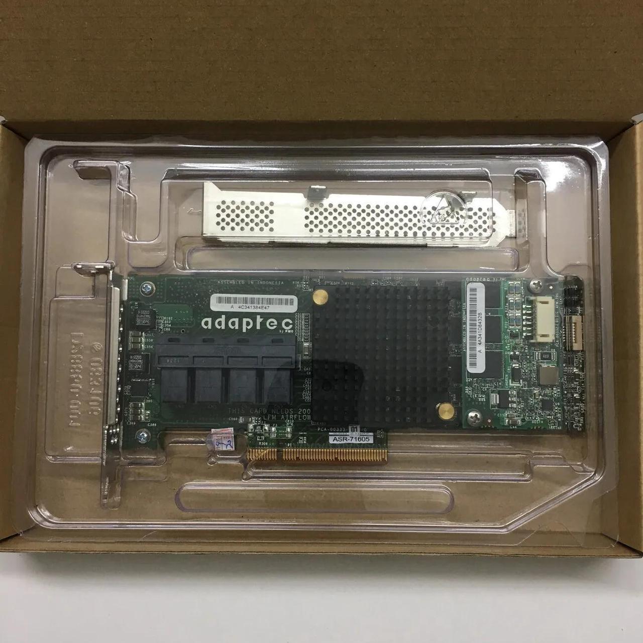 Adaptec ASR-71605 2274400-R 16-Port 6Gb/s 1GB SAS SATA PCIe RAID Controller