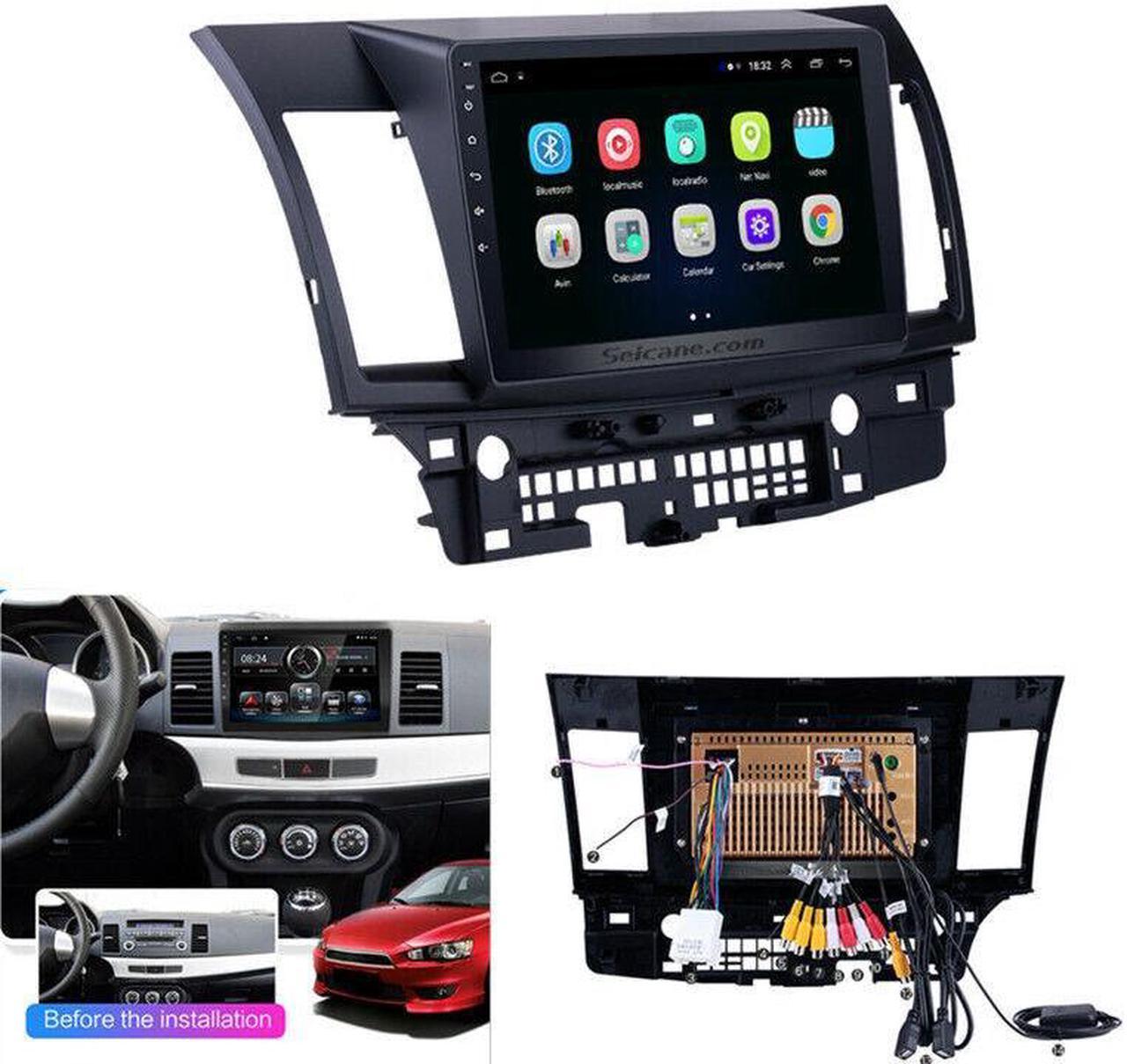 Car Android FM Radio Multimedia Player For Mitsubishi Lancer Navigation HeadUnit