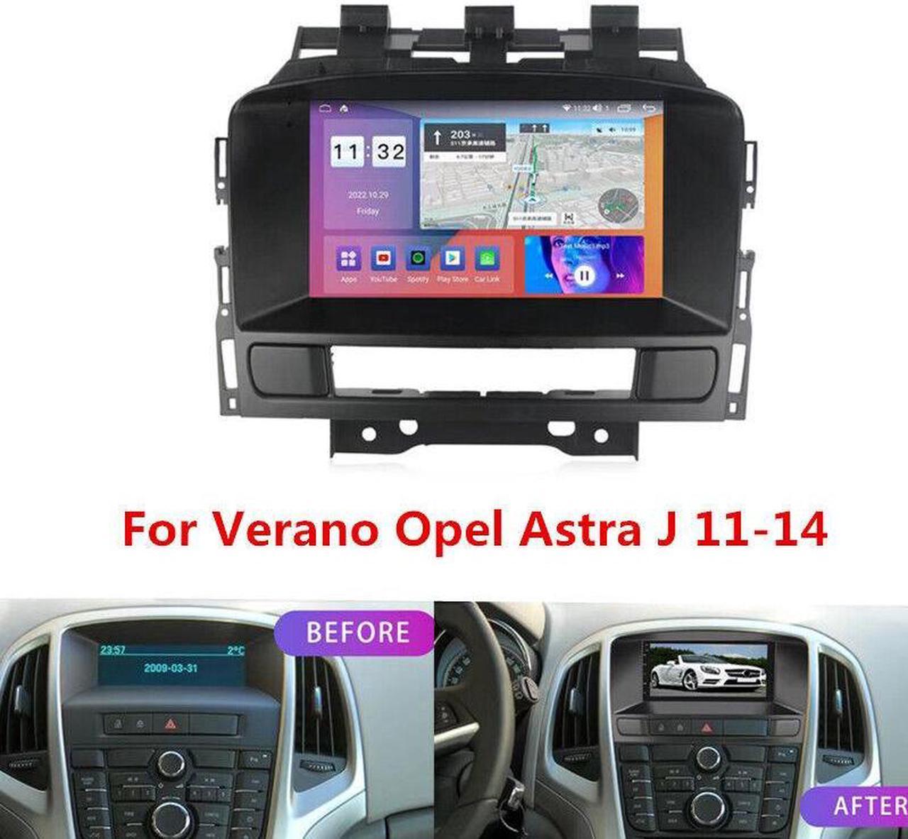 Car 7in For Vauxhall Opel Astra J 11-14 Radio Multimedia Player Android Gps Navi