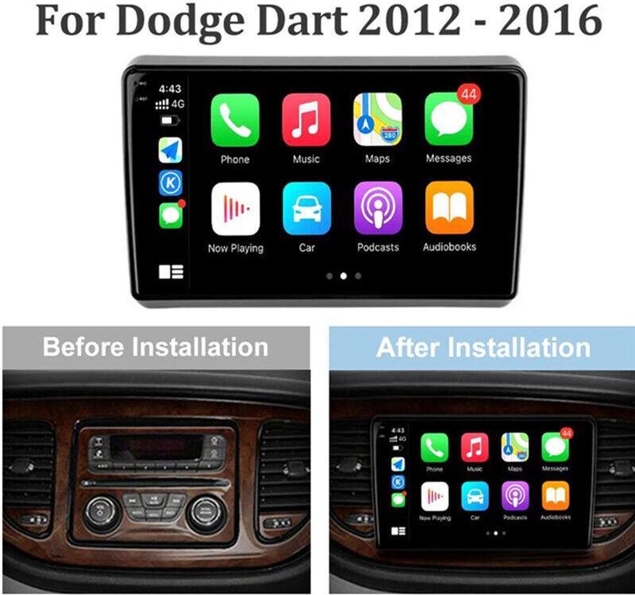 Car Multimedia Player Stereo GPS Radio Navigation Android for Dodge Dart 12-16