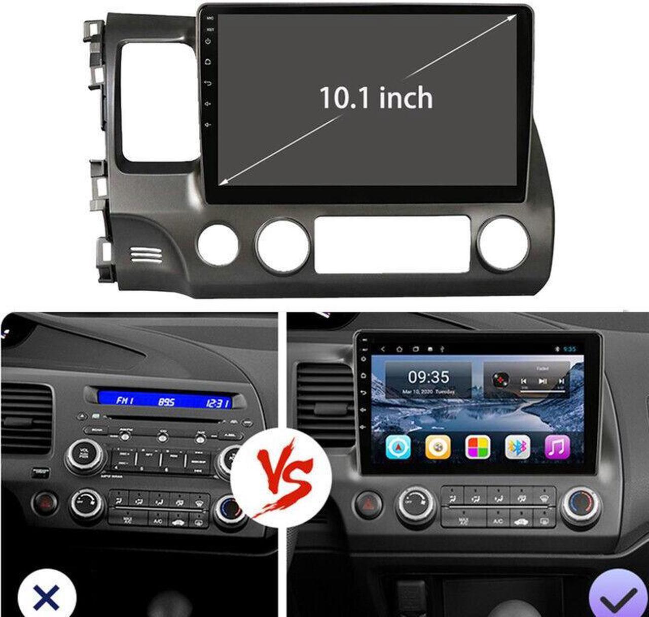 Car Radio Android For Civic 8 FK FN FD 06-11 Multimedia Player GPS Navigation