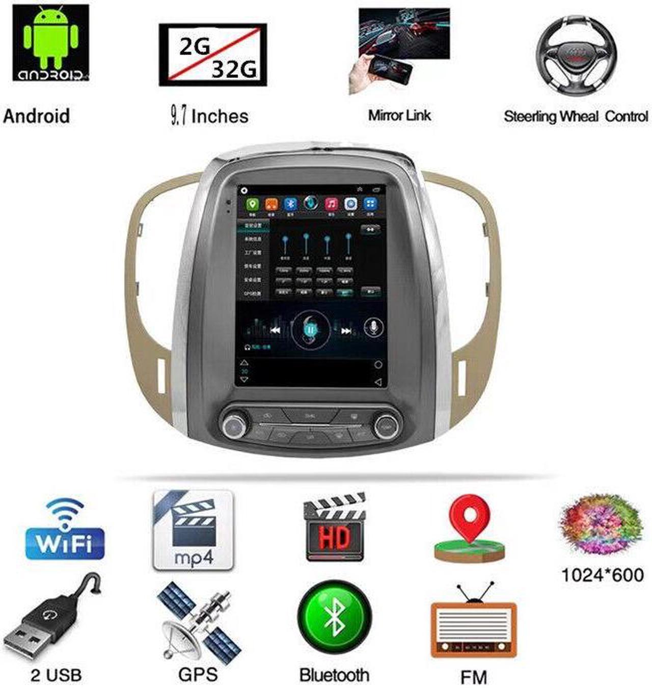 Android Radio For 09-12 Buick Lacrosse Vertical Screen Multimedia GPS Navigation