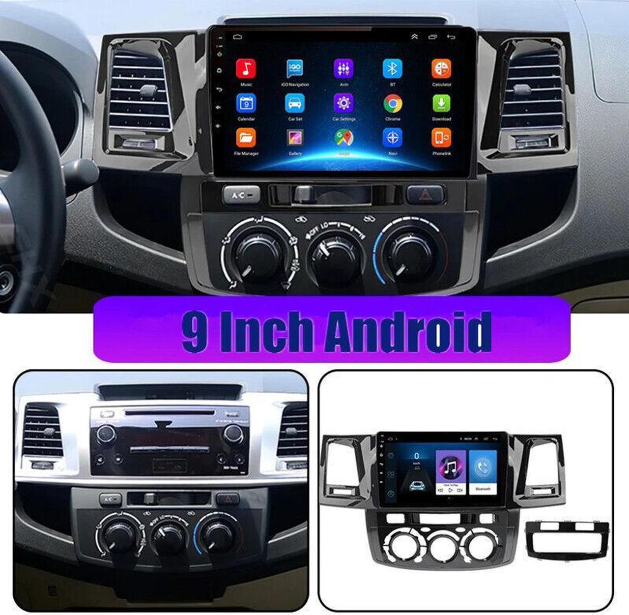 2din Android Car Radio Multimedia Player GPS Navigation For Fortuner Hilux Revo