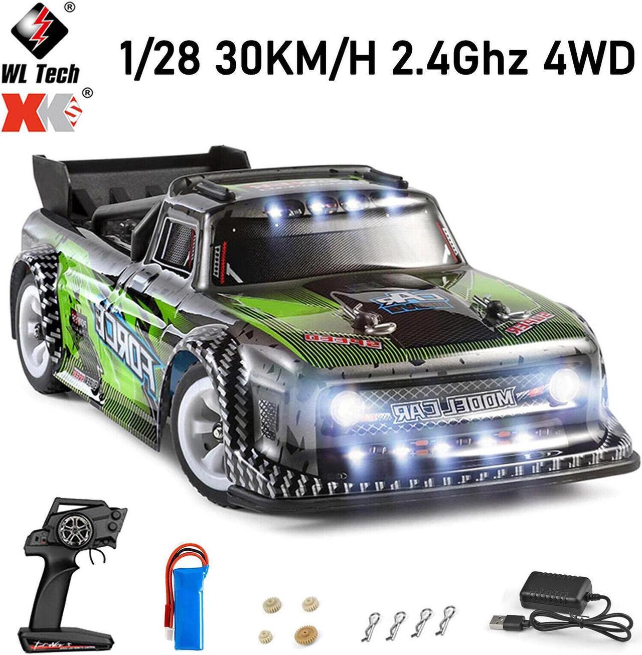 WLtoys 284131 RC Car 1/28 Short Truck Cars 30Km/H 2.4GHz 4WD RTR for Kids P2E8