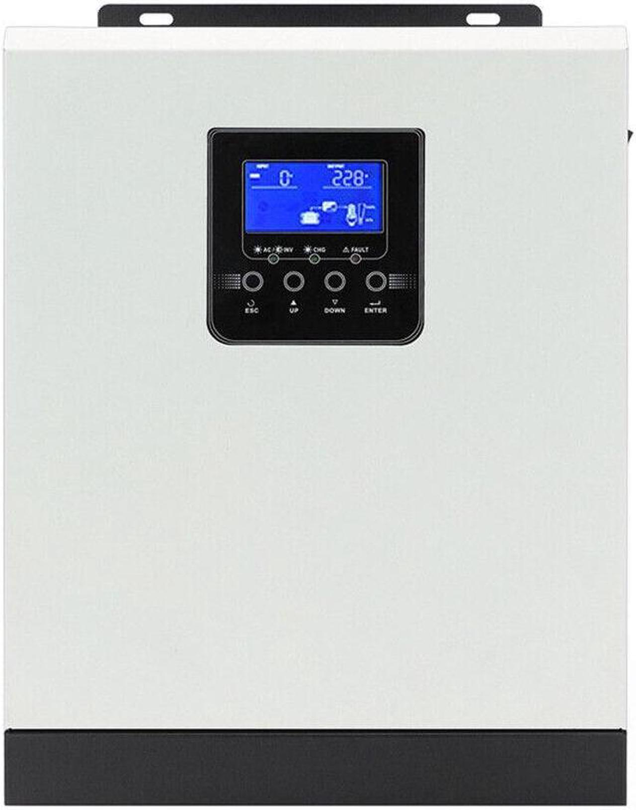 Home Solar System PWM 50A Solar Recharge Controller 2400W Solar Inverter N7P7