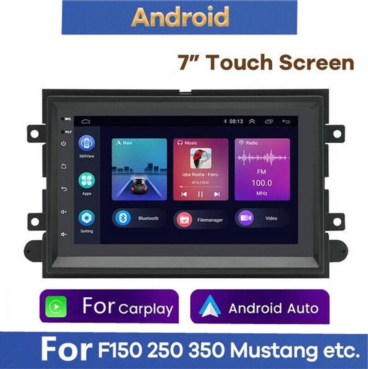 2 Din Android Car Radio For Ford F150-550 Player For Carplay Auto GPS Navigation