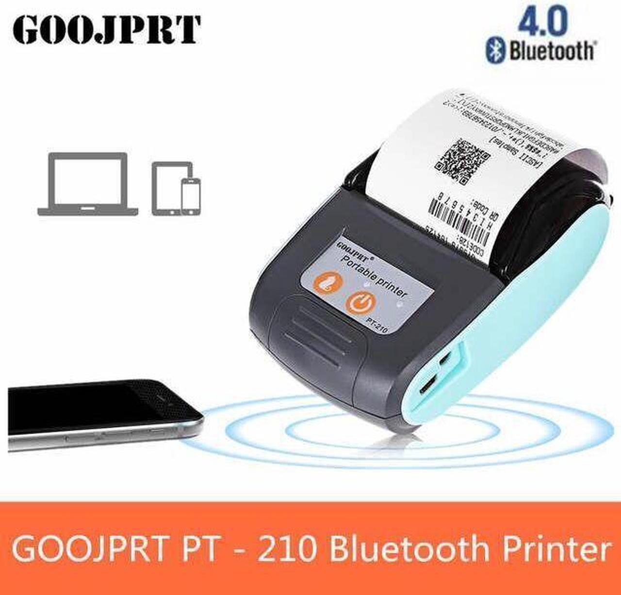 Wireless Portable Thermal Printer Handheld 58mm Receipt Printer For Retail A4X3