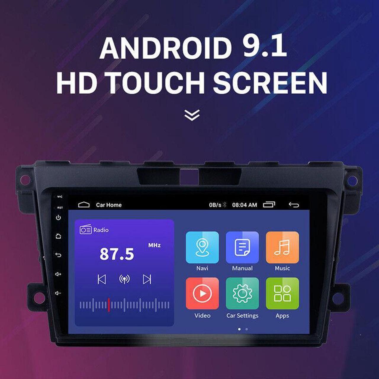 9in Wifi Android Car GPS Navigation Radio Multimedia Player For 08-15 MAZDA CX-7