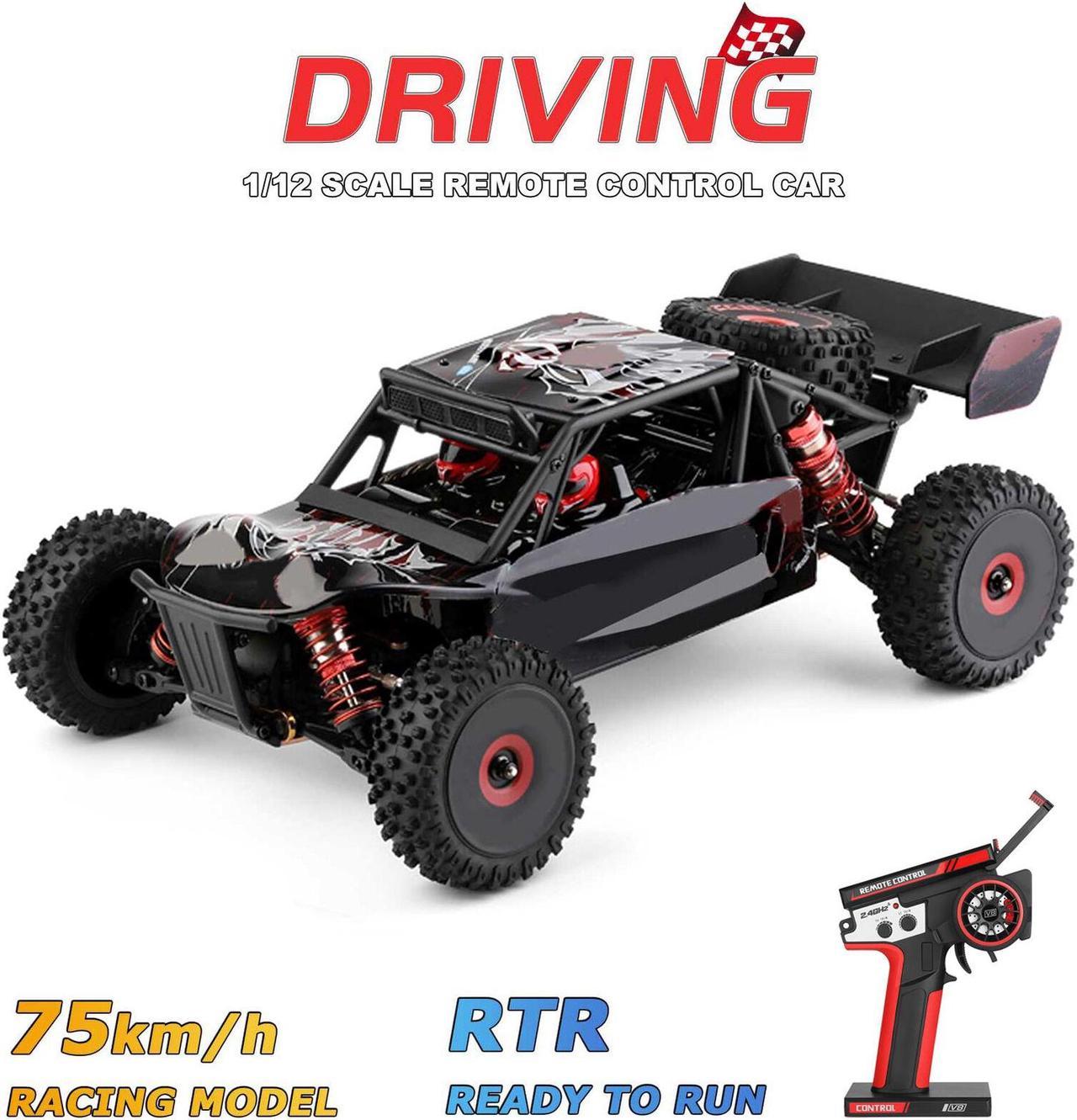 WLtoys 124016 RC Off-Road Car 1/12 75Km/h 2.4GHz 4WD Brushless RC Car RTR G0L3