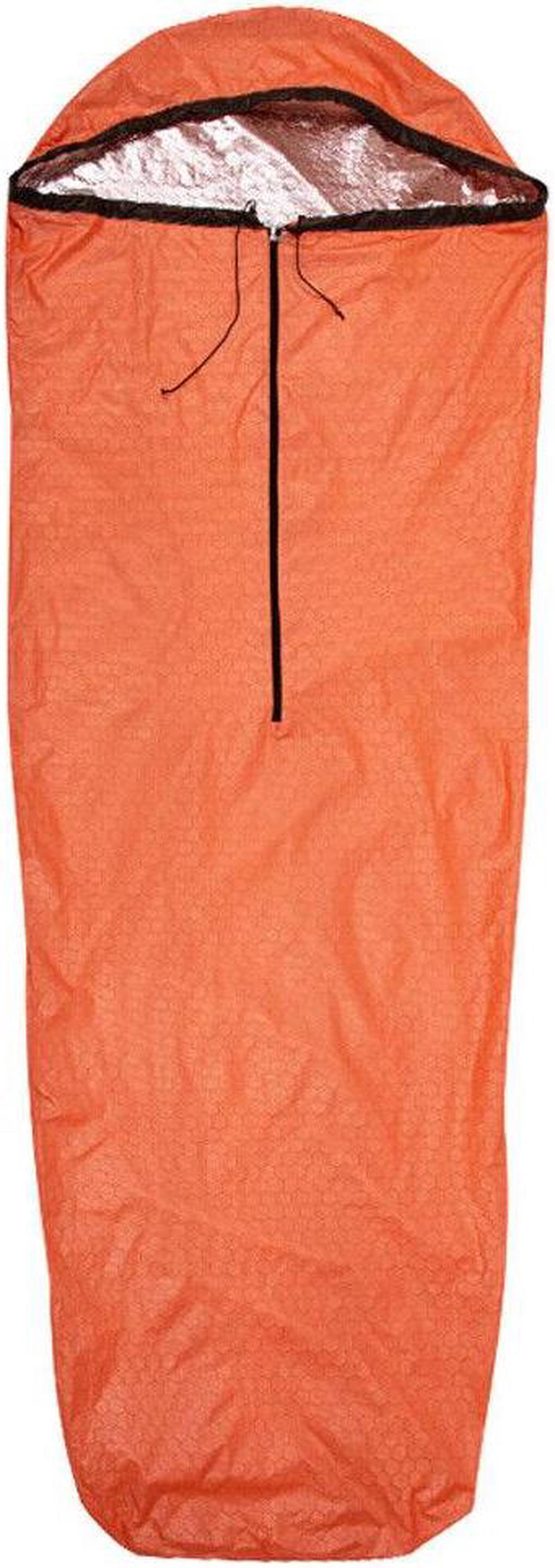 Outdoor Single Portable Emergency Sleeping Bag Shield Against Wind And Rain W5A8