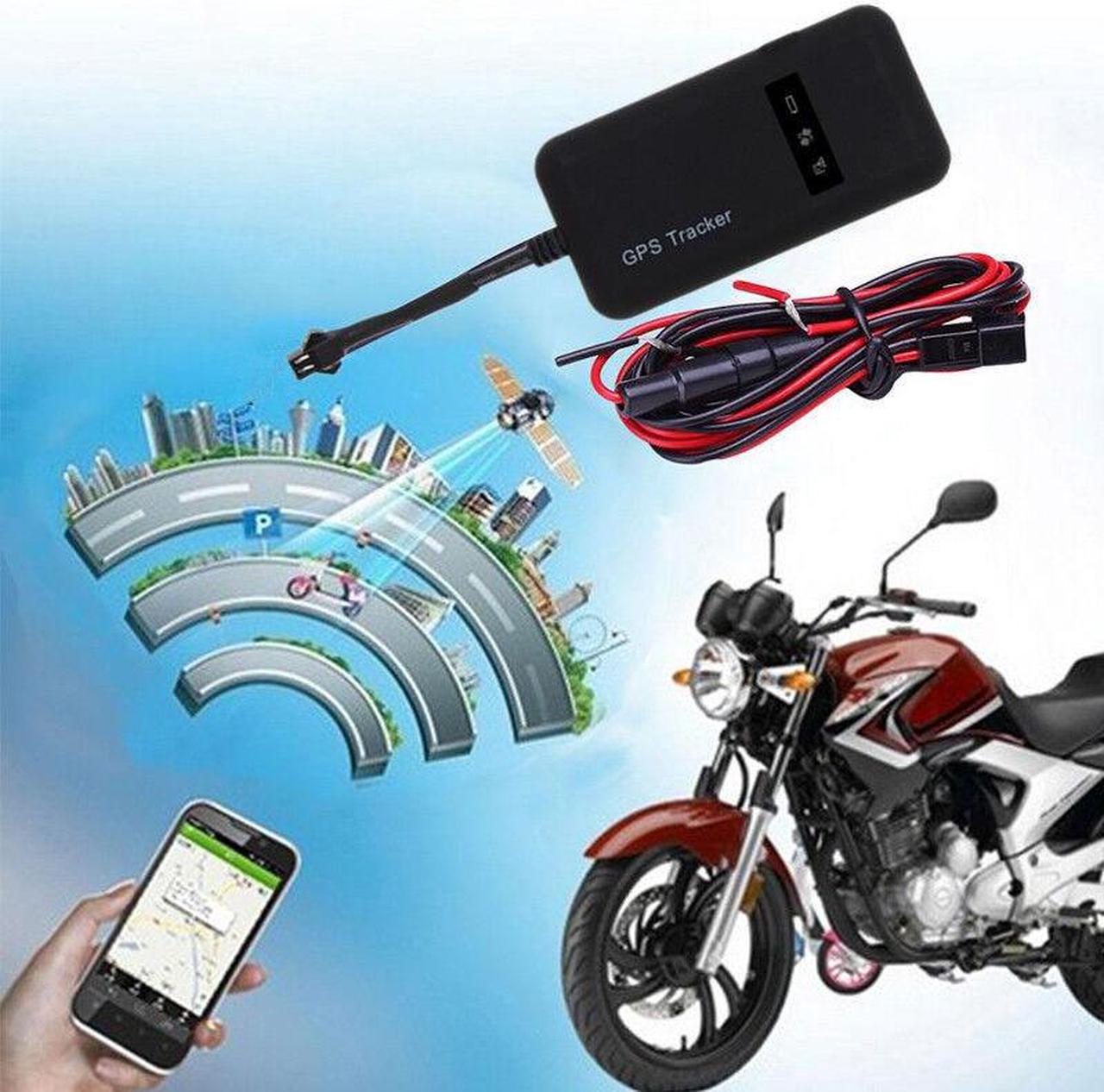 Motorcycle GPS Tracker GSM GPRS Locator System Global Real Time Tracking Device