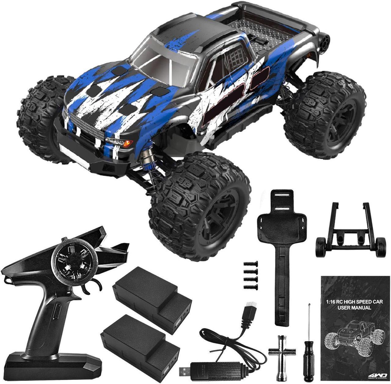 RC Off-Road Car 1/16 38Km/h 2.4Ghz 4WD Remote Control Car BT GPS APP f/Kids K6A8