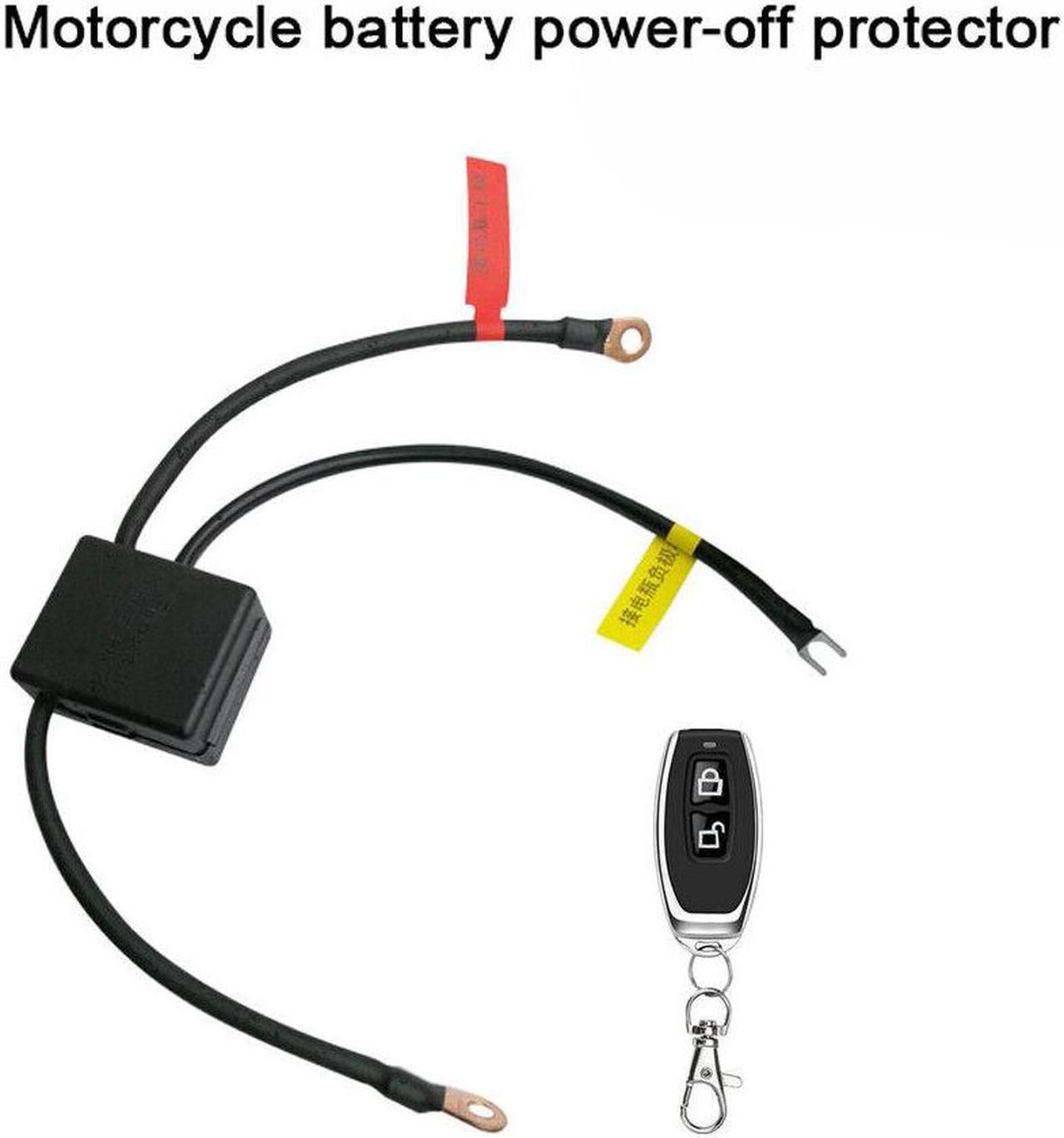 Universal Motorcycle Battery Disconnect Cut Off Master Switch Remote Wireless