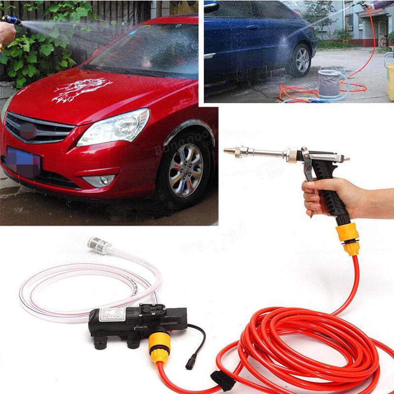 4L/min Electric Car Wash Washer Self-priming Water Pump Washing Machine Tool Kit