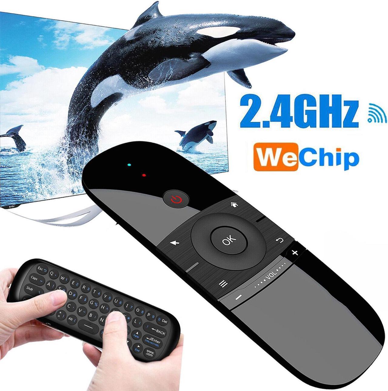 W1 2.4G Air Mouse Wireless Keyboard 6-Axis Infrared Remote Control IR Learn G8Q5