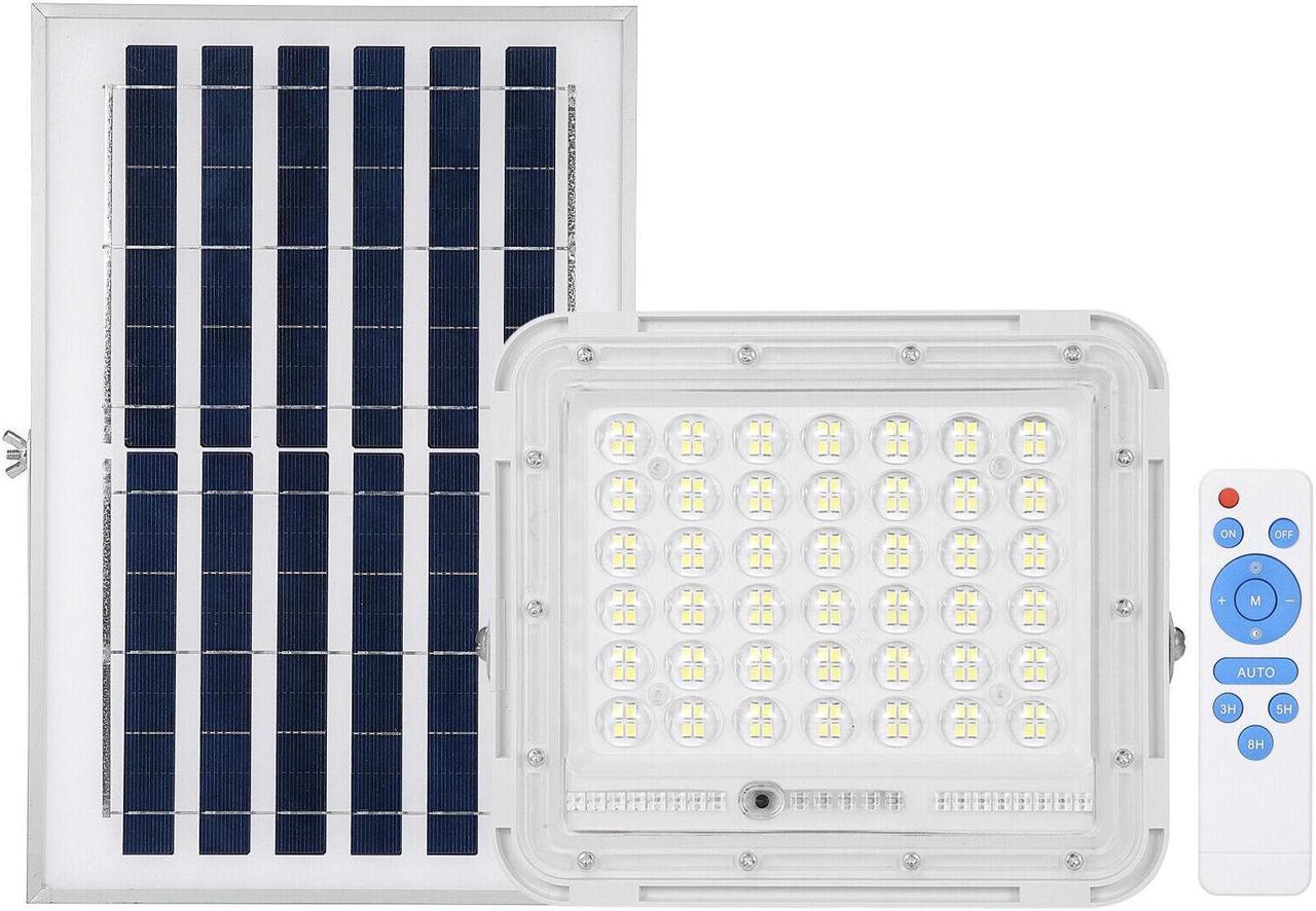 50W Solar Flood Garden Yard Split Design C6E8