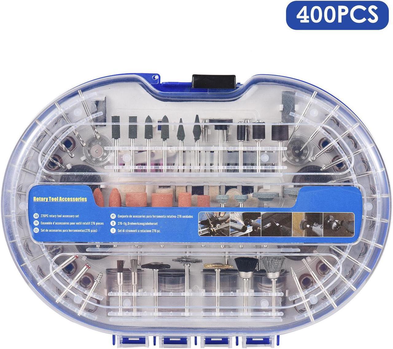 400PCS Electric Accessories Kit Rotary Tool Accessories Set J4M7