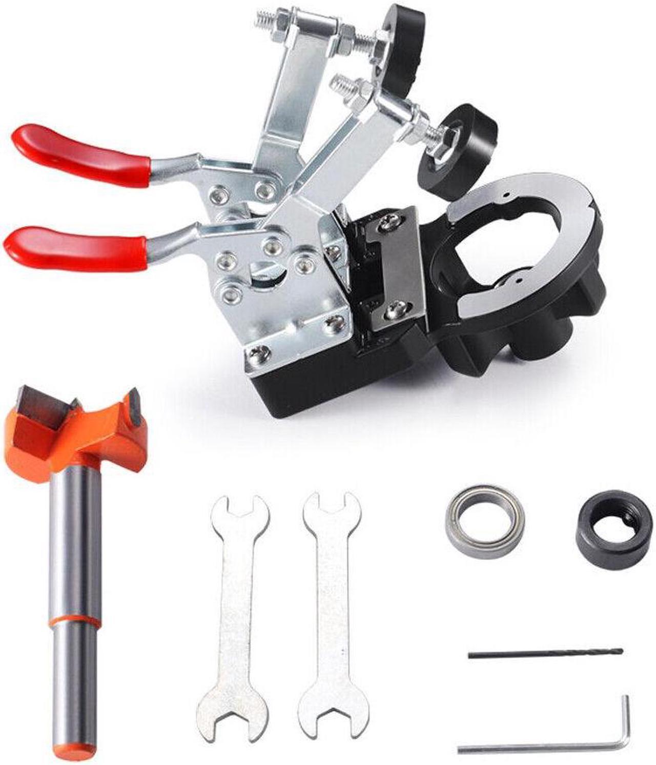 35mm Carpenter Woodworking Hole Opener Hinge Drilling Opener Aluminium D1F9