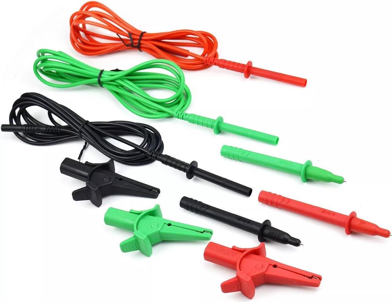 ZIBOO FTL1550B Test Leads With Alligator Clips For 1550C FC/1555 FC Kd