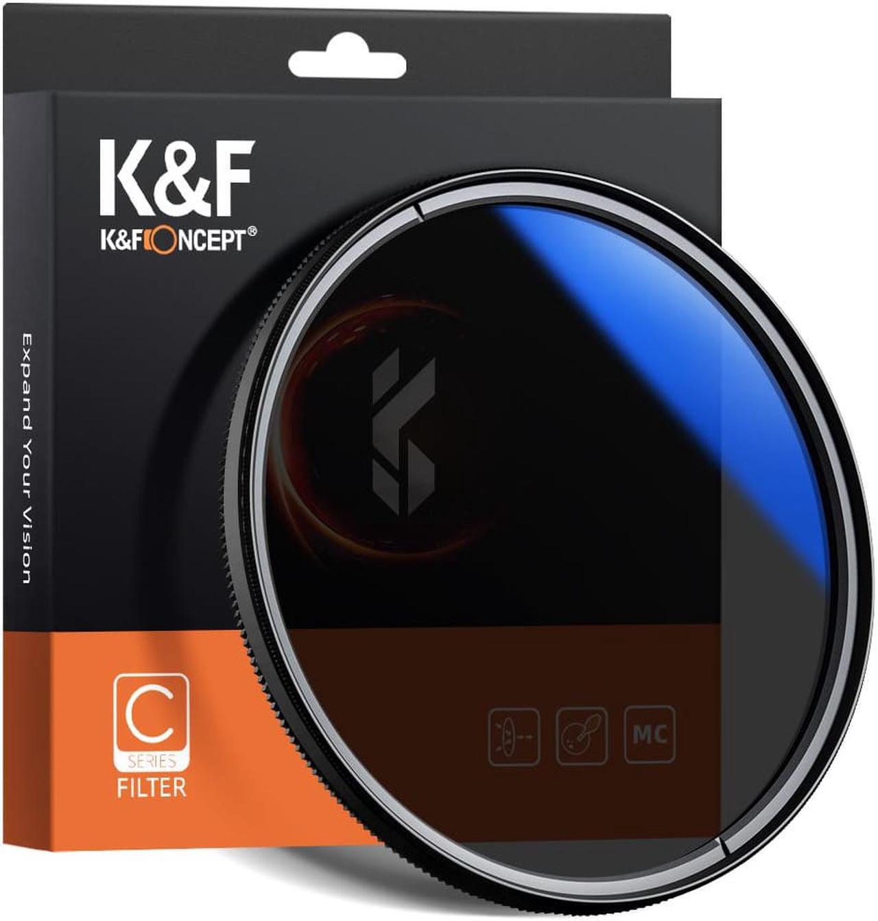 Main image of K&F Concept 49MM CPL Digital Filter Multi-Coated Circular Polarising Ultra Slim Screw In Filter MC Polarised Anti-Scratch Anti-Dust Waterproof Compatible With Canon Nikon Sony All DSLR Camera