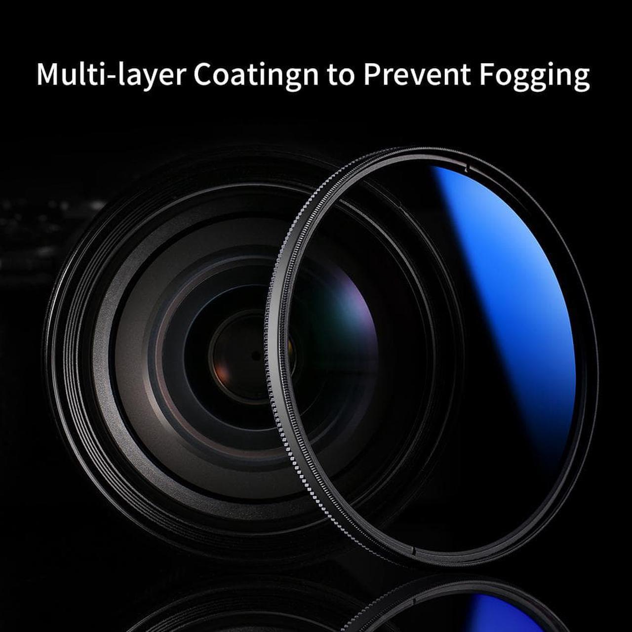 Alt view image 7 of 7 - K&F Concept 49MM CPL Digital Filter Multi-Coated Circular Polarising Ultra Slim Screw In Filter MC Polarised Anti-Scratch Anti-Dust Waterproof Compatible With Canon Nikon Sony All DSLR Camera