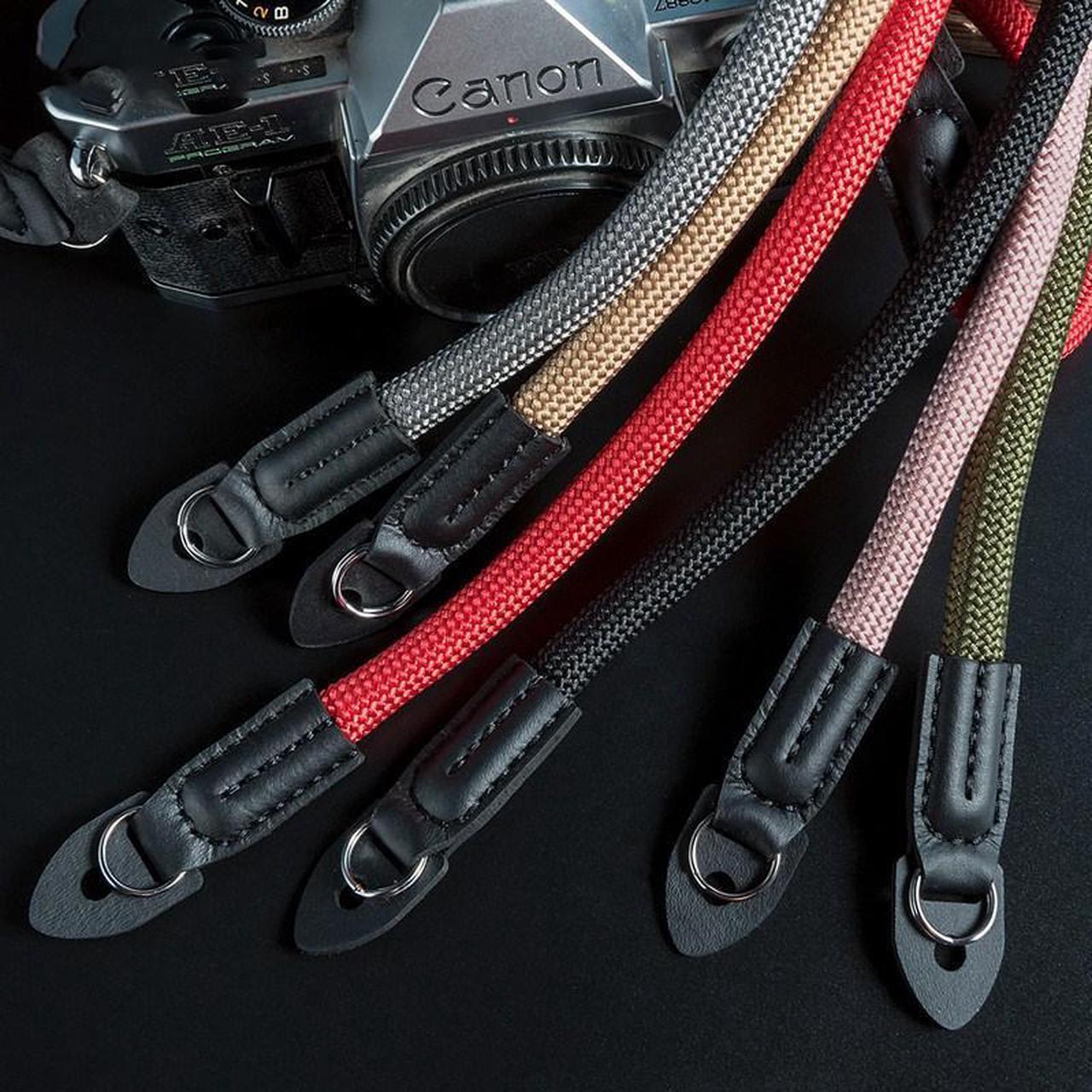 Alt view image 3 of 7 - K&F Concept High Strength Nylon Rope Camera Strap, Camera Rope Strap Shoulder Neck Strap Compatible with Sony A6300 A6500 A6100 A6600 A6400 A6000 RX10 IV X100F(PINK)