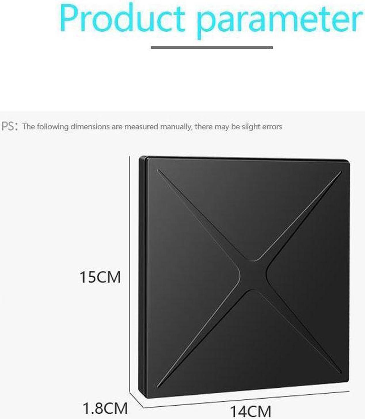 Alt view image 7 of 7 - IXJYLCPC Slim Type C External CD Drive USB3.0Portable CD/DVD +/-RW Drive Ultra-Thin DVD/CD ROM Rewriter Burner Support SD cards Reader Compatible with Laptop Desktop PC Windows Linux OS Apple Mac