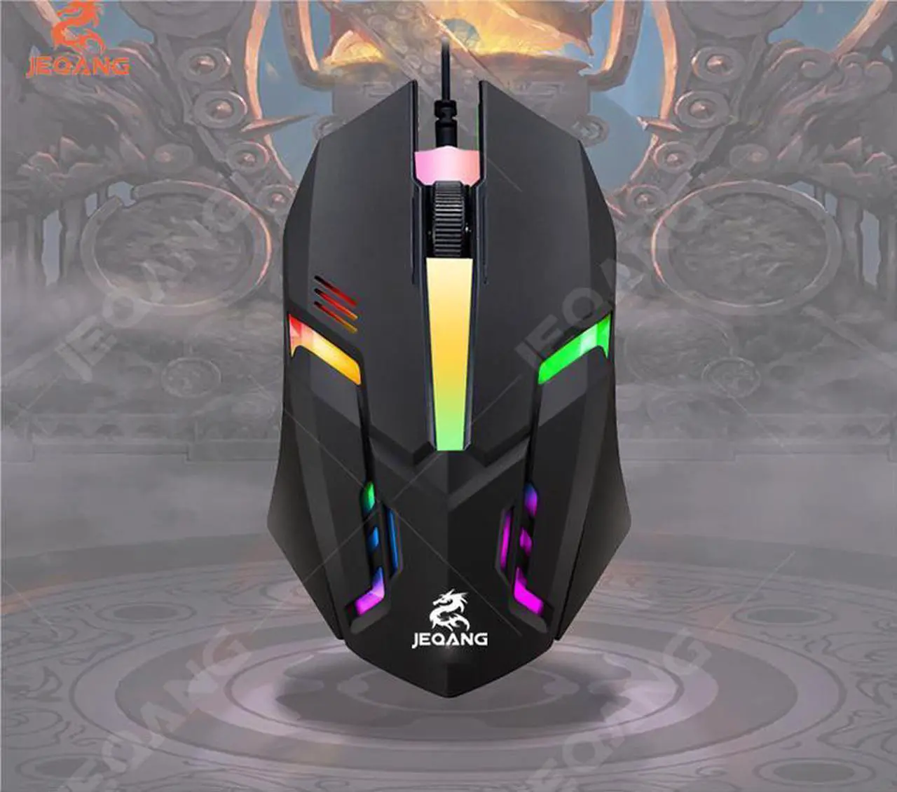 JEQANG Gaming mouse wired usb black - Newegg.com