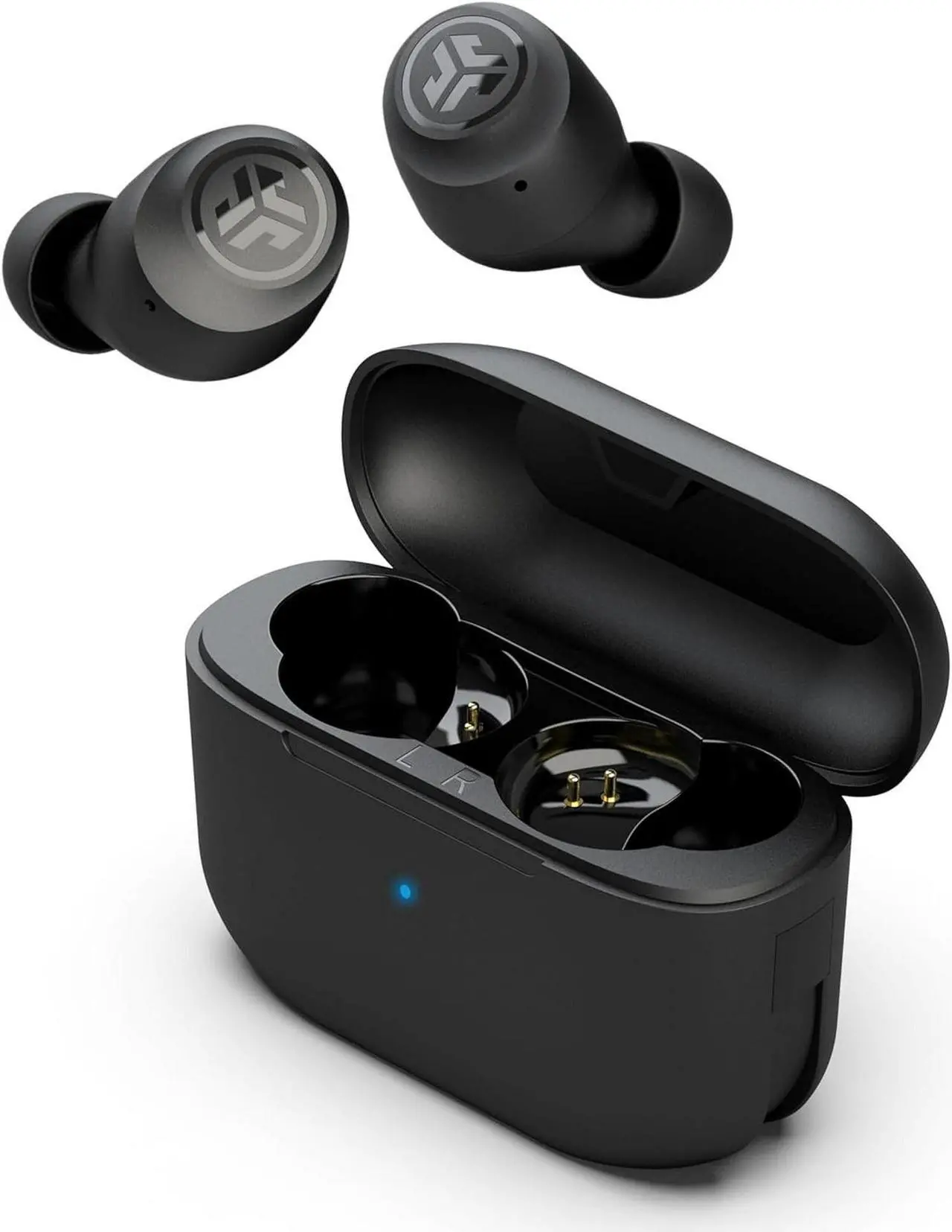 Main image of Air Pop True Wireless Bluetooth Earbuds + Charging Case, Black, Dual Connect, IPX4 Sweat Resistance, Bluetooth 5.1, 3 EQ Sound Settings Signature