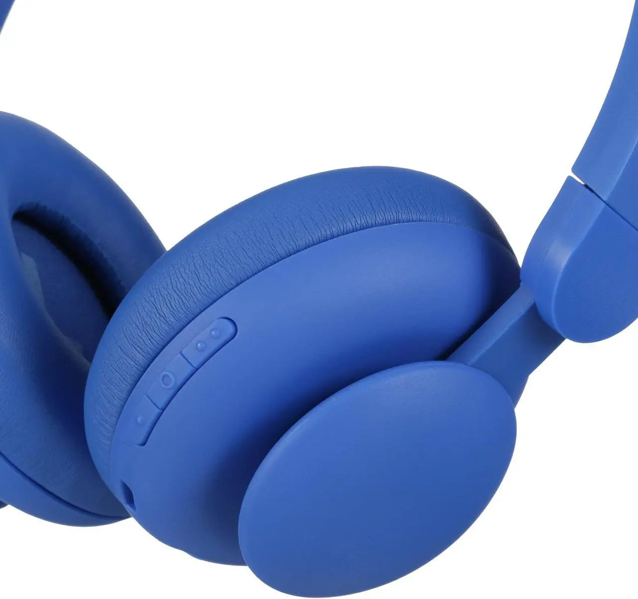 Alt view image 4 of 5 - Wireless Bluetooth on-Ear Headphones - Blue, New