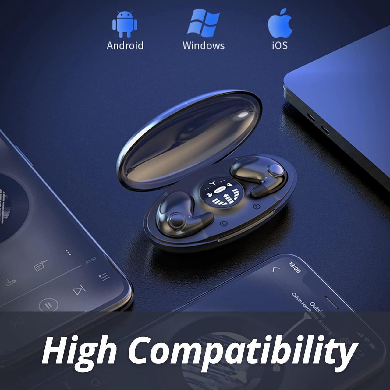 Alt view image 7 of 7 - Wireless Invisible Ultra Small Bluetooth Smallest Earbuds For Sleep Smallest Sleep Invisible Earbuds For Side Sleepers Sleeping Small Ears Mini Tiny Earbud Hidden Headphones In Ear Sleeping Earbud