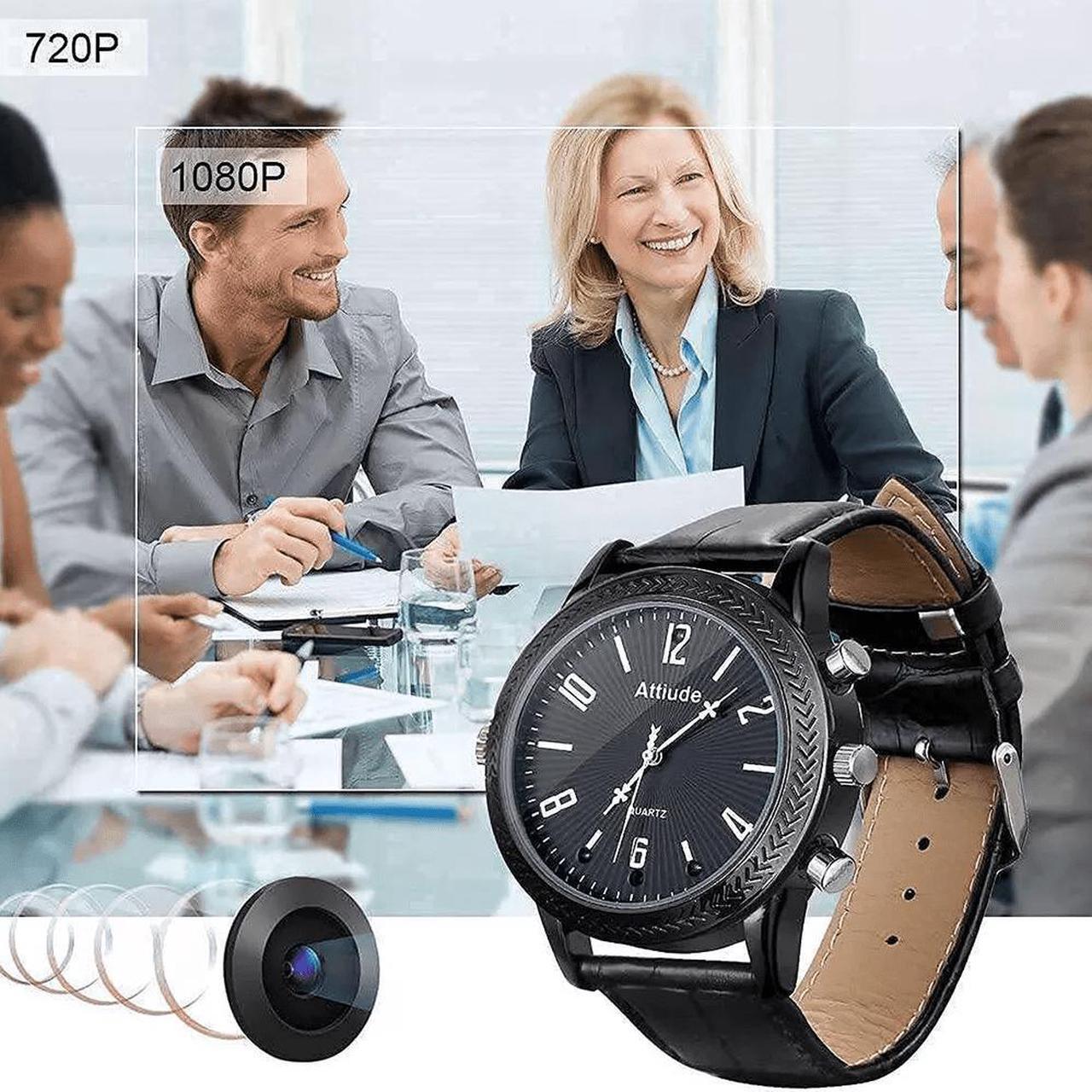 Alt view image 4 of 5 - Watch Camera Mini Camera Portable HD 1080P Secretly Record Wearable Cam 64gb