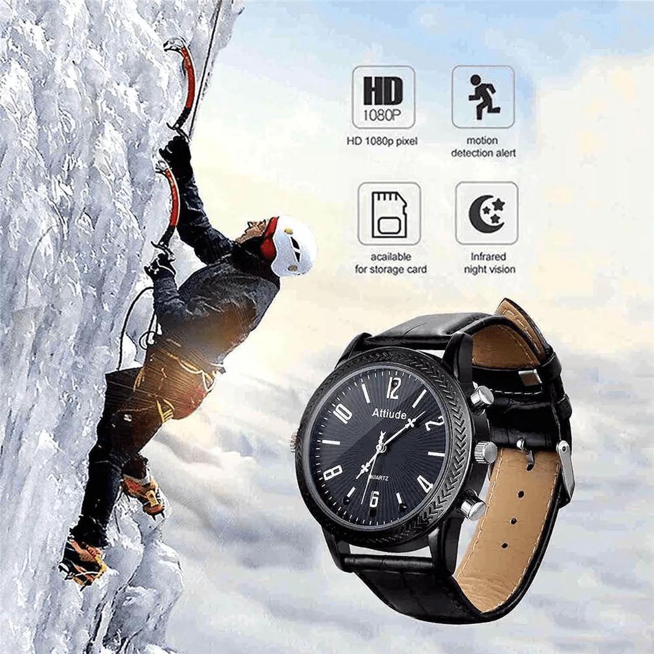 Alt view image 3 of 5 - Watch Camera Mini Camera Portable HD 1080P Secretly Record Wearable Cam 64gb