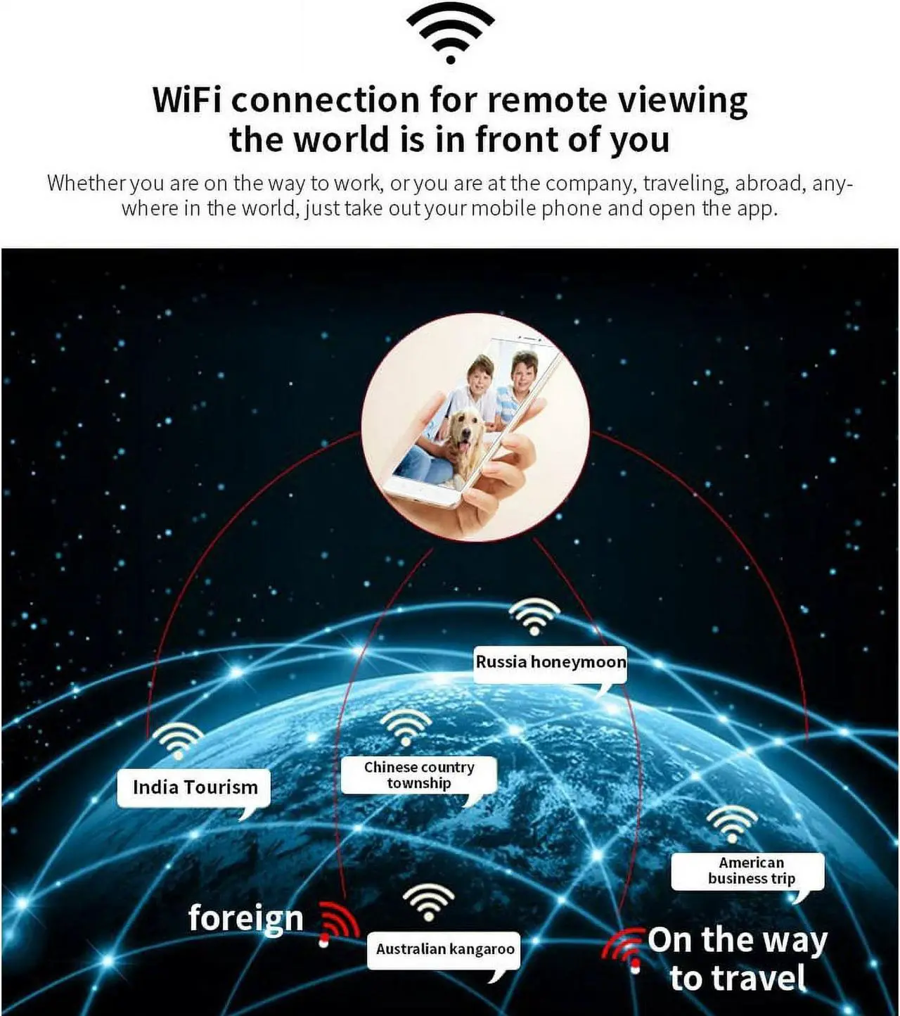 Alt view image 4 of 7 - Mini Wifi Camera Full HD 1080P Home Security Camcorder Night Vision Micro Secret Cam Motion Detection Video Voice Recorder
