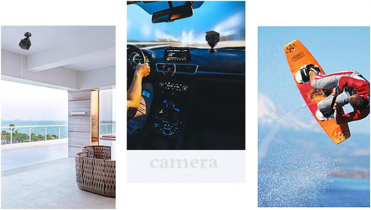 Alt view image 3 of 7 - Mini Hidden Camera HD 1080P Motion Detection Small Video Camera Night Monitoring Camera