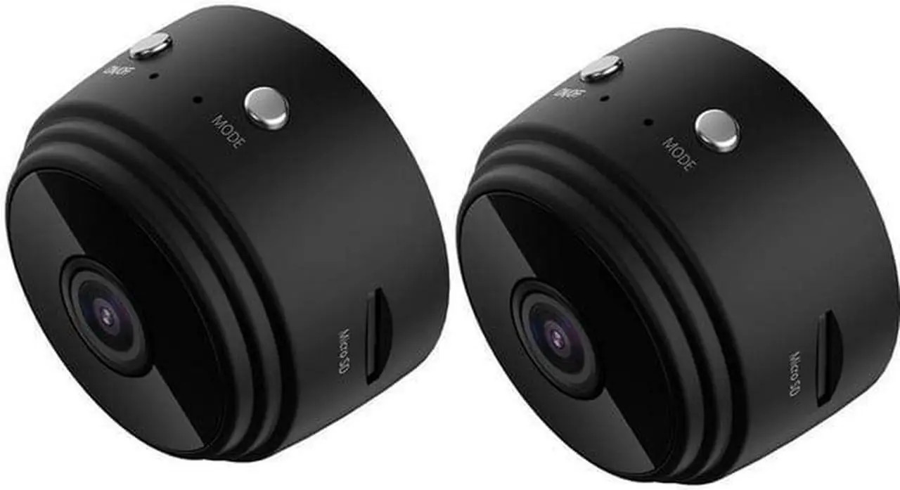 Alt view image 6 of 7 - 2PCS WiFi Mini Camera Network Wireless IP Camera 1080P with Motion Detection Night Vision Cameras, Nanny Baby Pet Cam for iPhone / Android