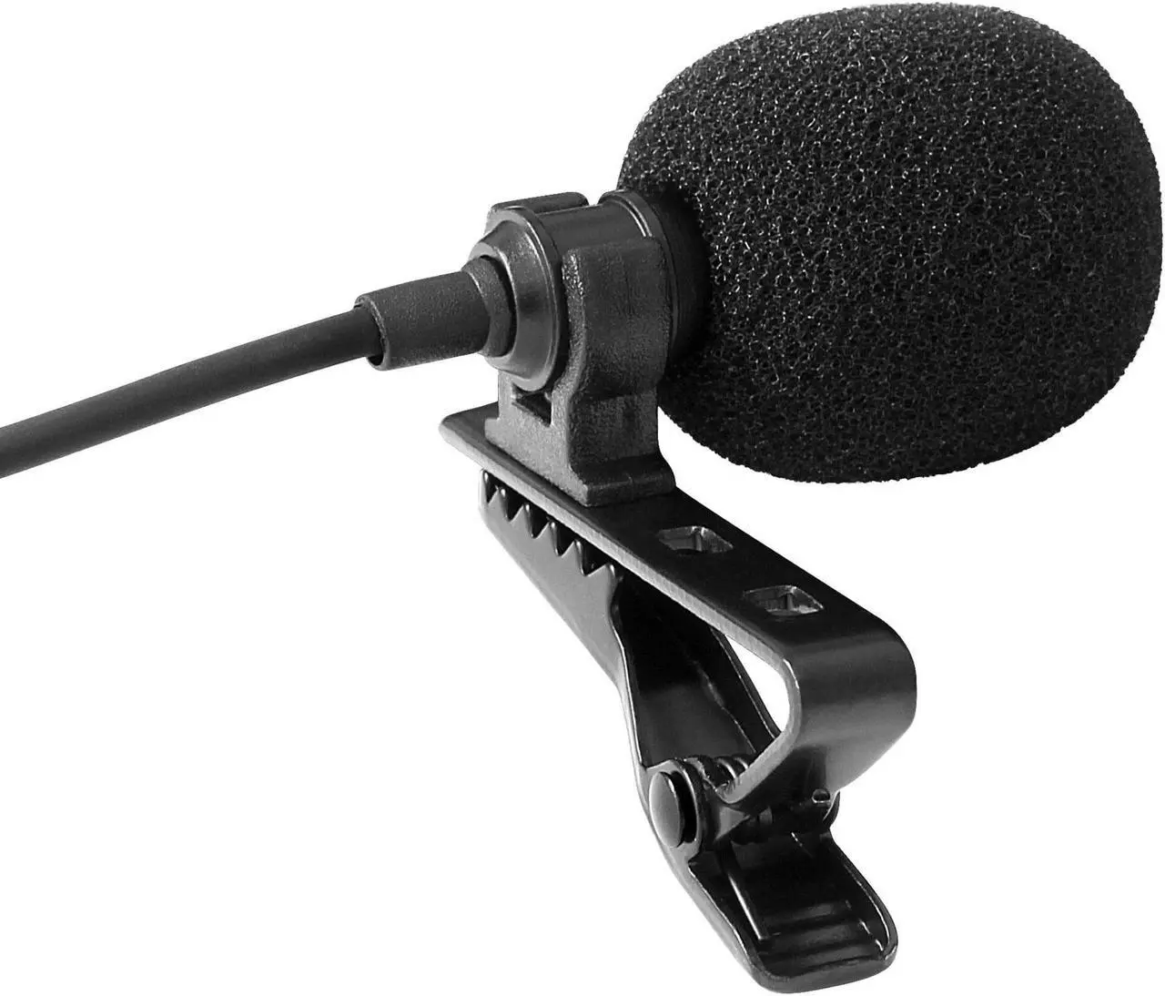 Main image of Professional Lavalier Lapel Microphone Omnidirectional Condenser 3.5mm Mic for iPhone Android Smartphone, Recording Mic for YouTube, Interview, Video